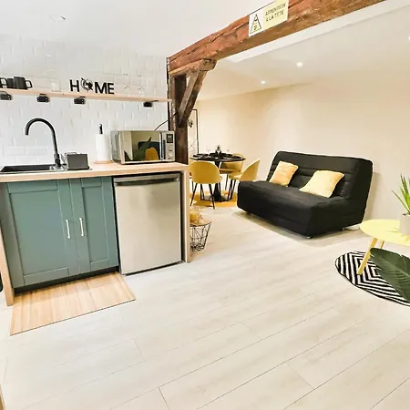 アパート Cosy Refait A Neuf - Proche Aeroport Et Tram ブーグネ