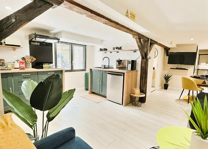 아파트 Cosy Refait A Neuf - Proche Aeroport Et Tram